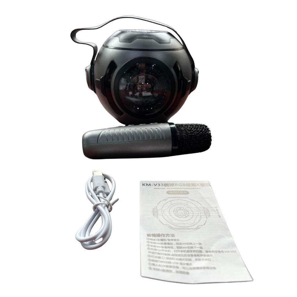 KaraSound™ – Sonido potente, luces LED y micrófono incluido en un solo equipo