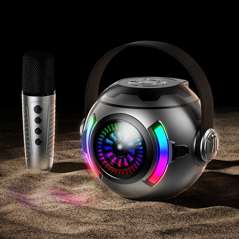 KaraSound™ – Sonido potente, luces LED y micrófono incluido en un solo equipo